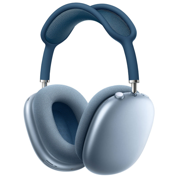 Apple AirPods Max Over-Ear Noise Cancelling Bluetooth Headphones - Sky Blue - ReCertified by Apple Manufacturer